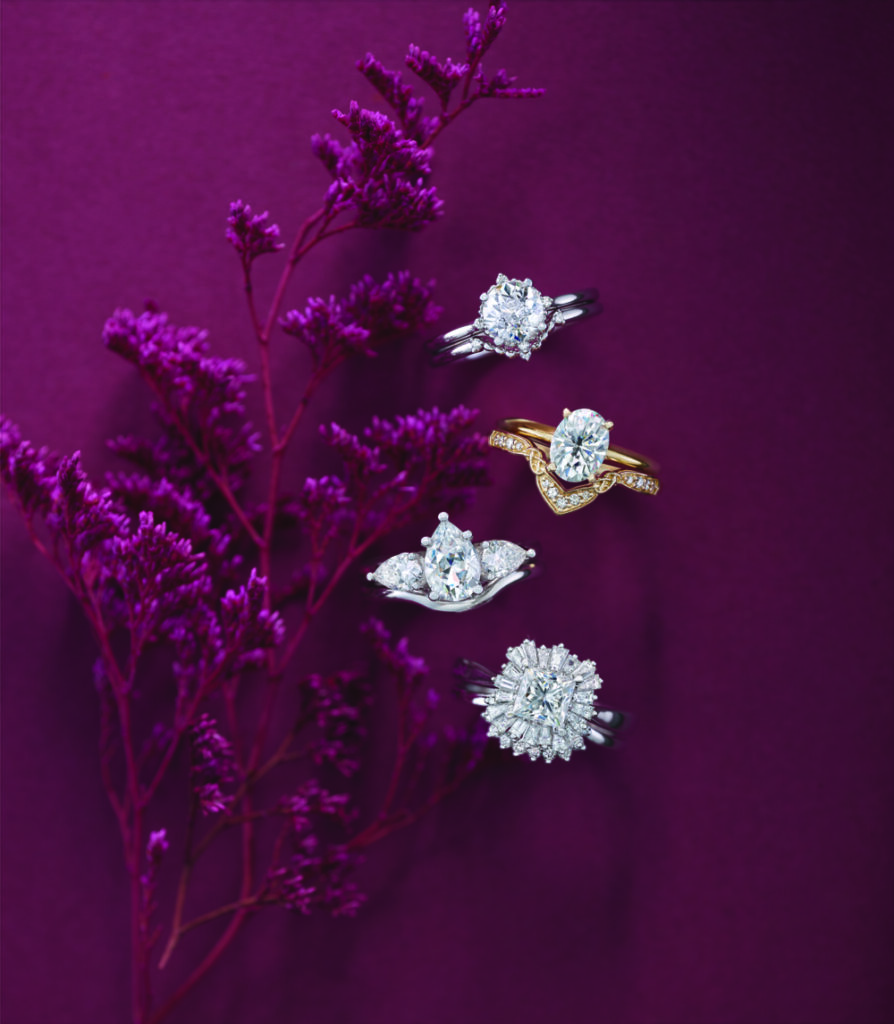 Beautiful diamond rings